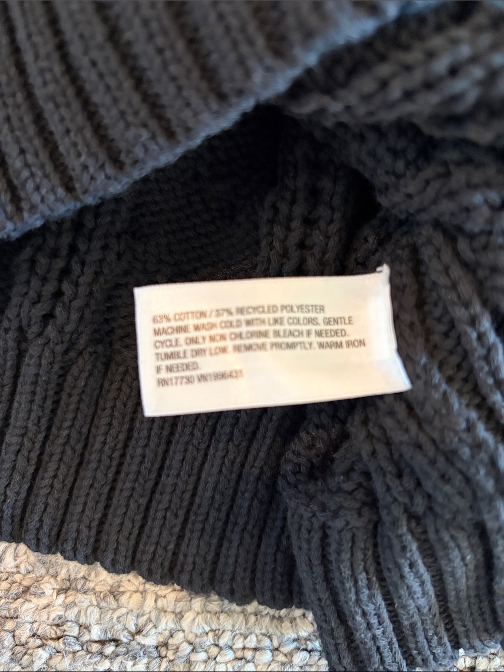 New With Tags A New Day Black Sweater Tank Sz M - Picture 3 of 7